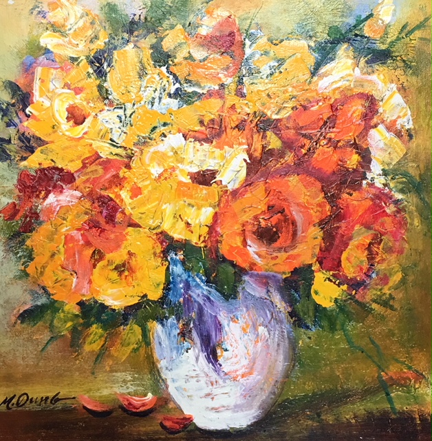 Tranh Sơn Dầu Hoa